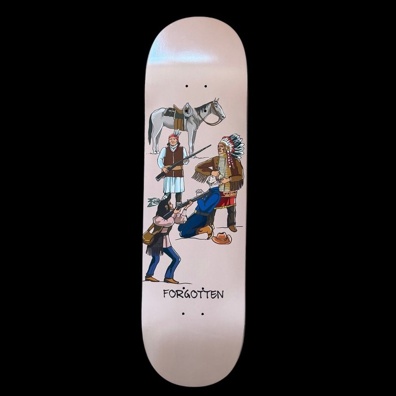 Forgotten Skateboards “Give Violence a Chance- Cowboy” 9.0″ Deck