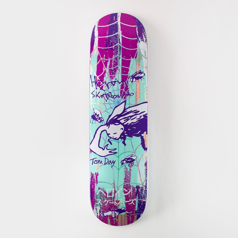 Heroin 8.5″ Tom Day Flies Sym Deck – Multi 8.5″