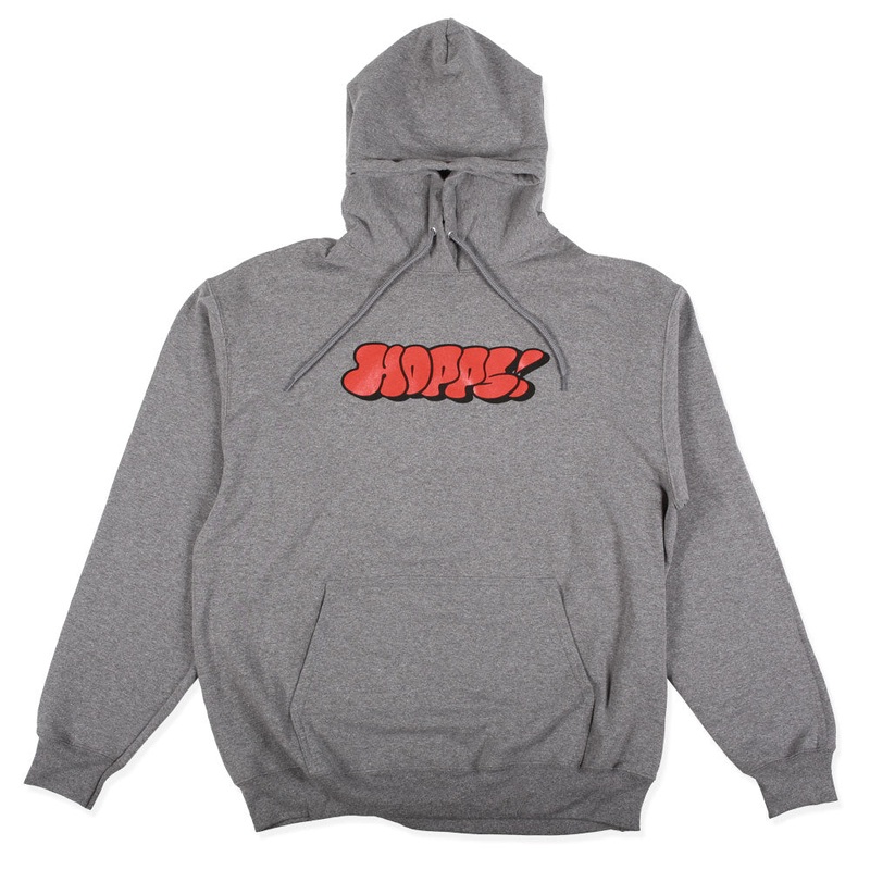 Hopps Throw Hoodie (Heather Grey) M