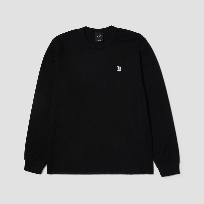 HUF Shrader Longsleeve Thermal Black Small