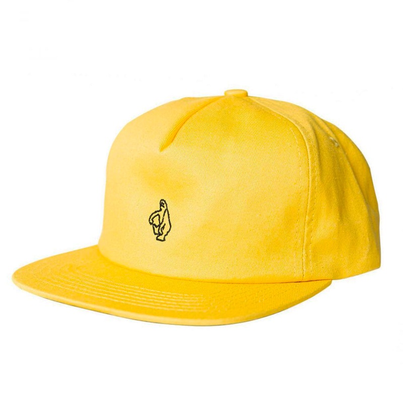 Krooked Shmoo Snapback Hat – Yellow