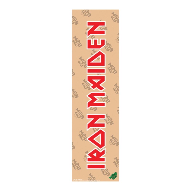 Mob Skateboard Grip Tape Iron Maiden Clear 9×33 9×33