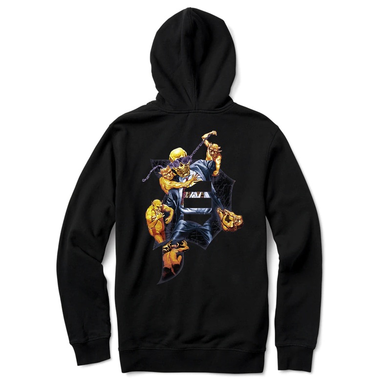 Primitive x MegaDeath Dirty P Chains Hoody Black M