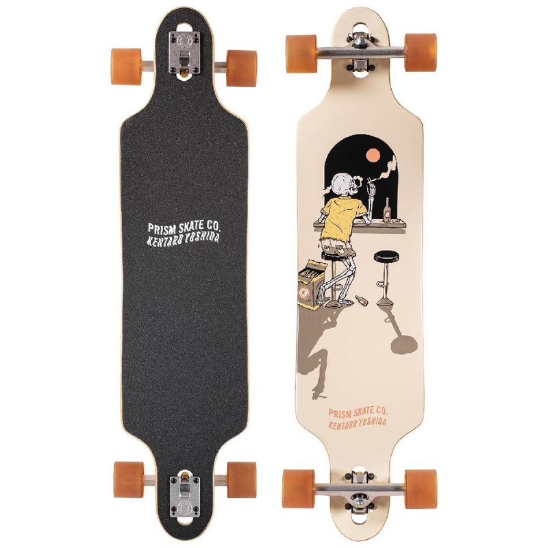 Prism Revel 39″ Drop Through Longboard – Kentaro Series Complete