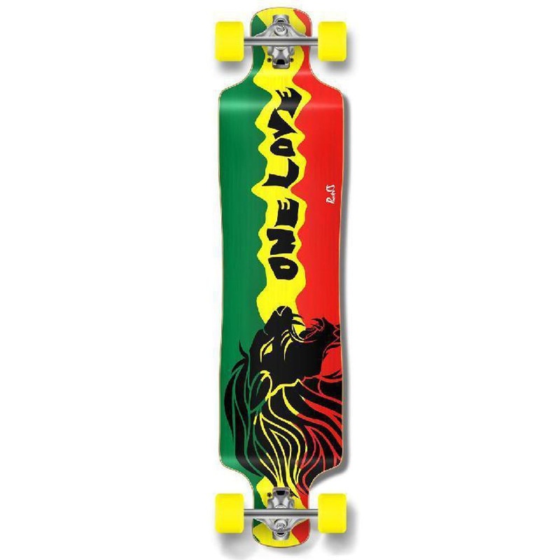 Punked Lowrider Rasta 2 Longboard Complete Complete
