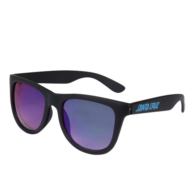 Santa Cruz Inferno Strip Sunglasses – Black / Black