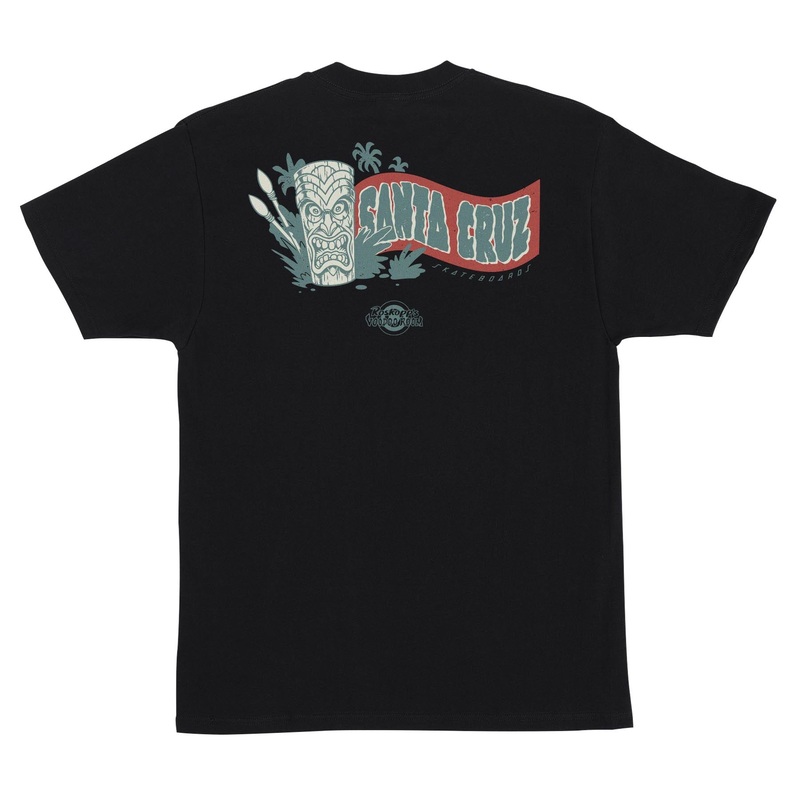 Santa Cruz Roskopp Voodoo Room T-Shirt Small Black