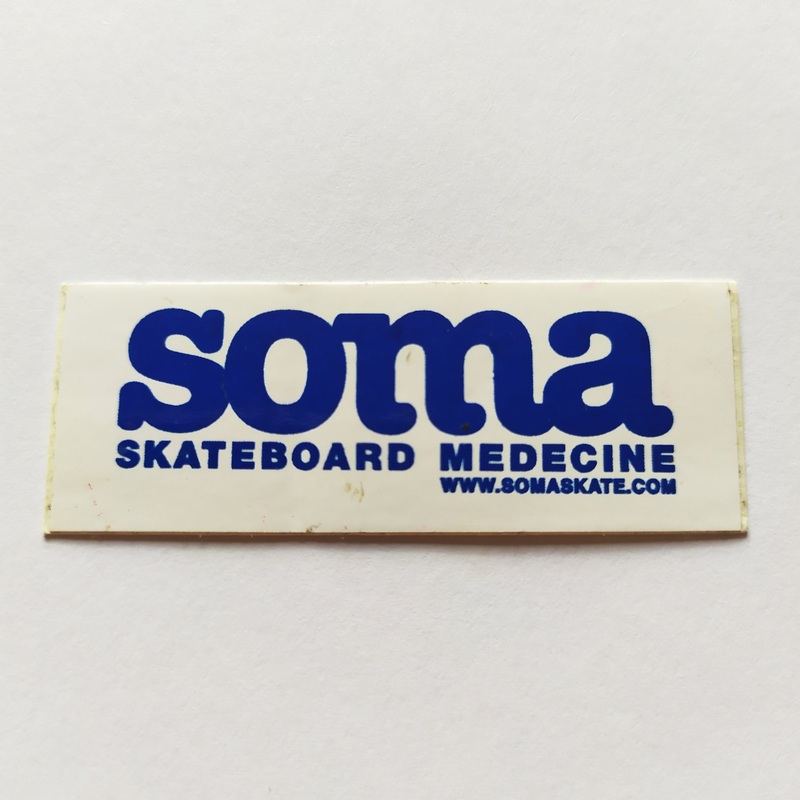 Soma Skateboard Sticker