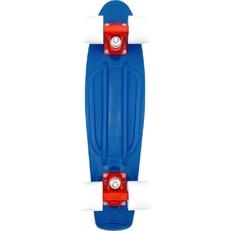 Swell Oceans Blue/Red 28″ Cruiser Skateboard Complete