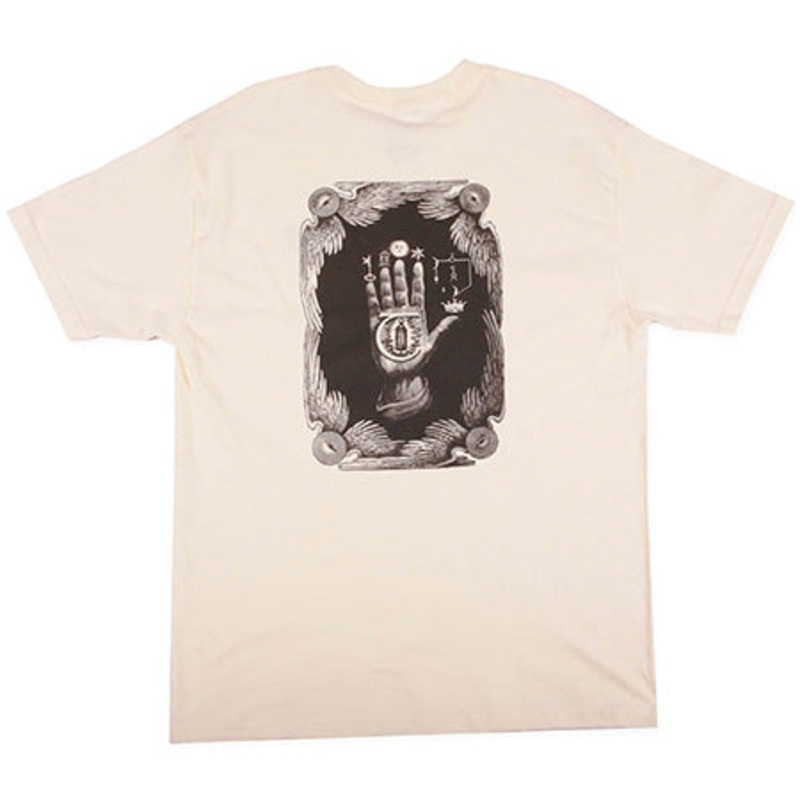 Theories Hand Of Theories T Shirt Cream Large