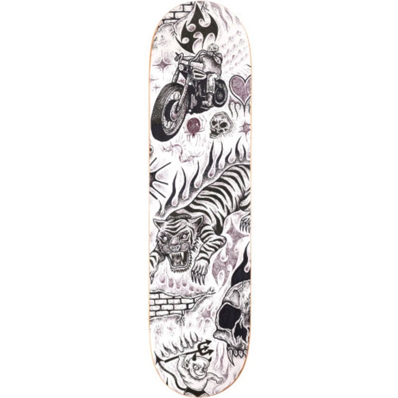 Baker Figgy Tryptic Skateboard Deck 8.125″ 8.125″