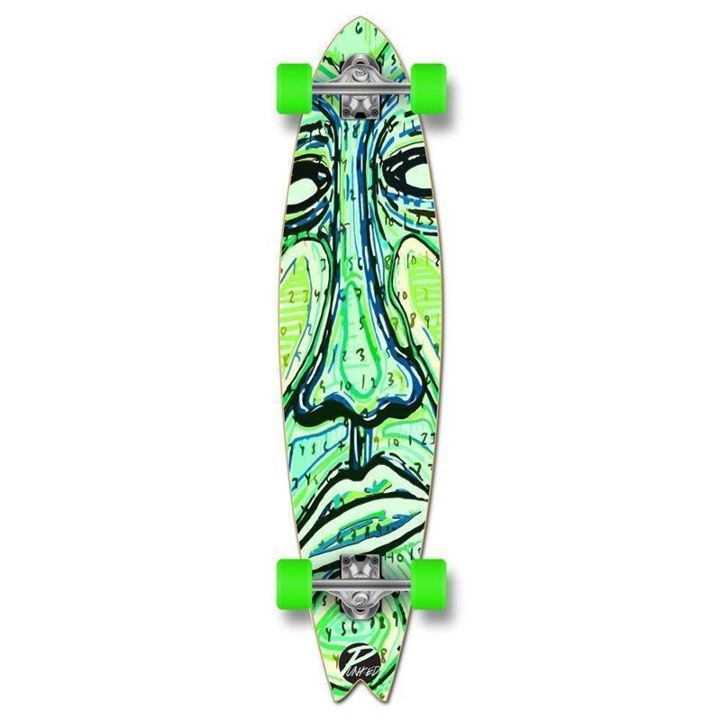 Fishtail Longboard 40 inch Countdown from Punked – Complete Complete