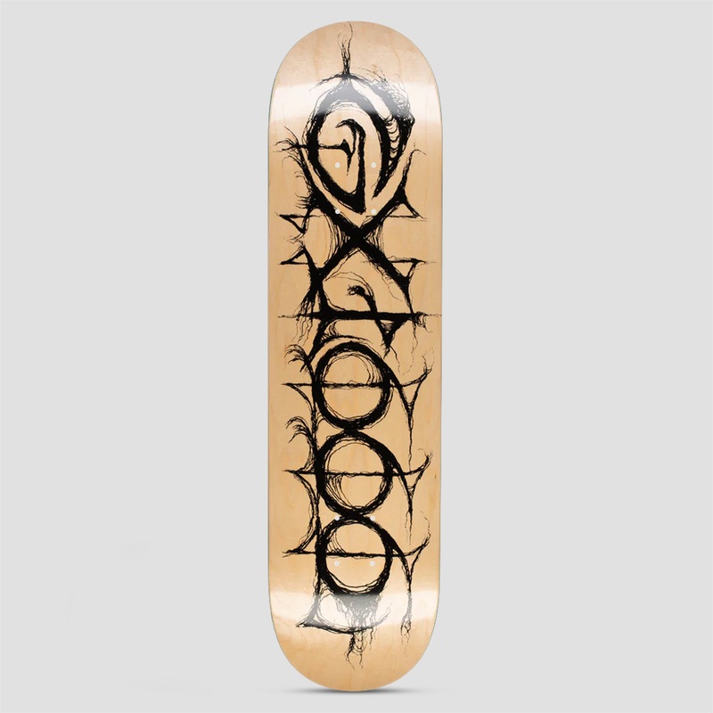 GX1000 8.25 Dino Skateboard Deck Natural