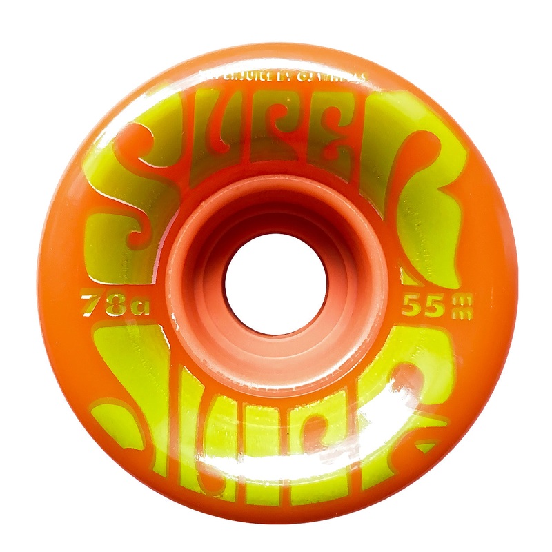 OJ – 55mm – 78a Mini Soft Super Juice Wheels – Orange