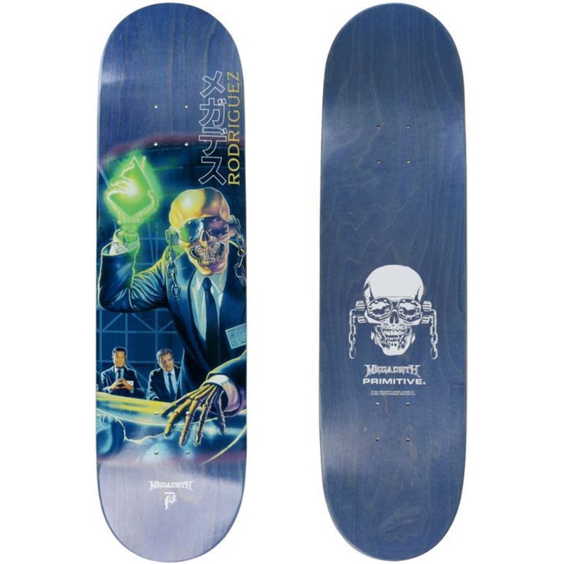 PRIMITIVE x MEGADETH – Rodriguez Rest In Peace 8.0″ Deck