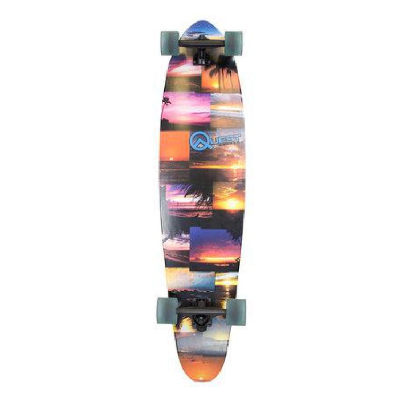 Quest 42 Island Sunset Pintail Longboard Complete