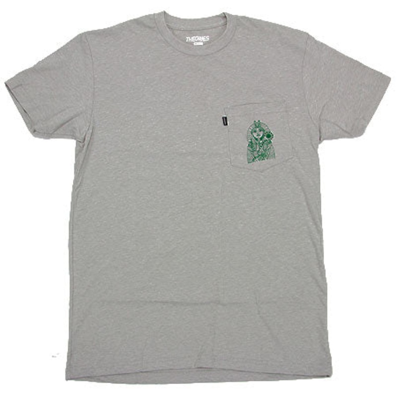 Theories Amen Pocket T Shirt Silk/ Forest Small