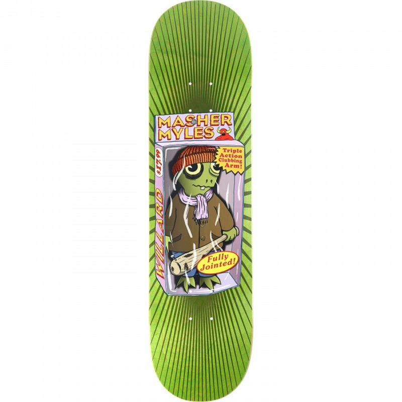 Toy Machine Willard Toy Dolls 8.25″ Skateboard Deck