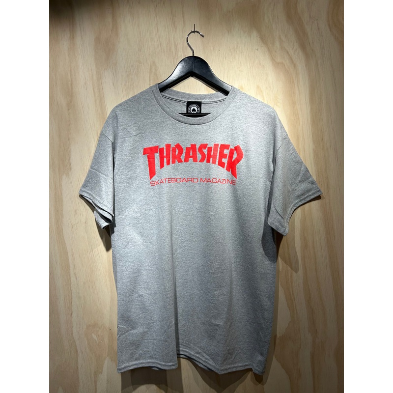 TRASHER Skate Mag T-Shirt Grey/Red S
