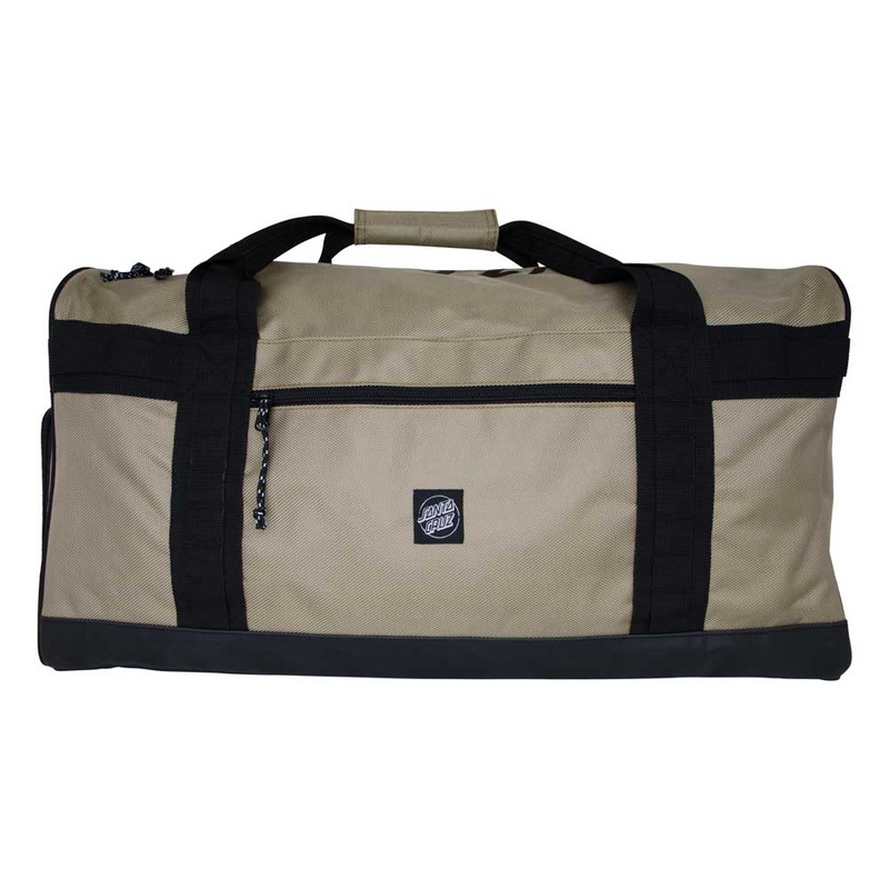 44643556 Wanderer Duffle Beige Black Unisex Santa Cruz
