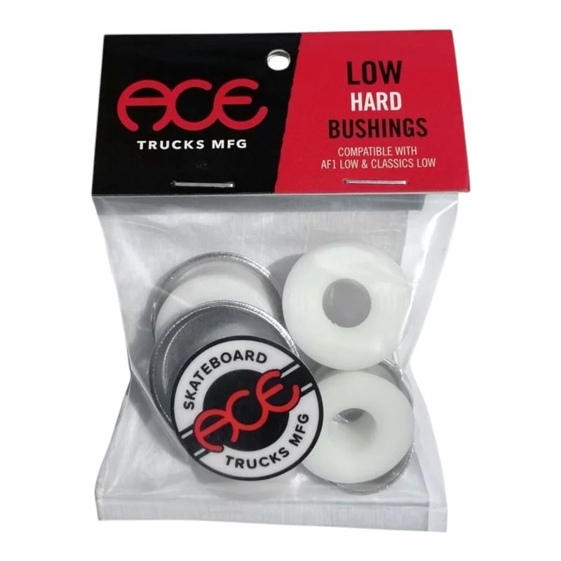ACE LOW HARD BUSHINGS KIT 94a WHITE 94a