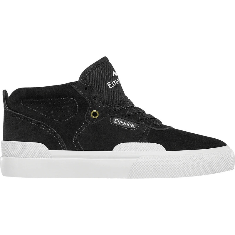 Emerica Pillar Youth (Black/White/Gold) 11 KIDS