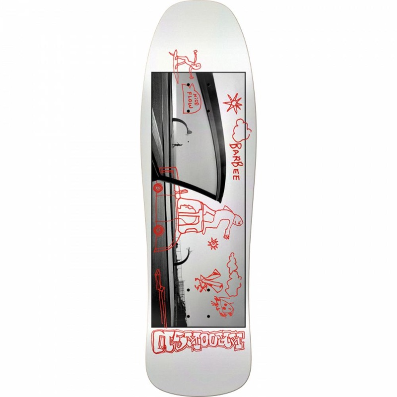 Krooked Barbee Aperture 9.5″ Skateboard Deck