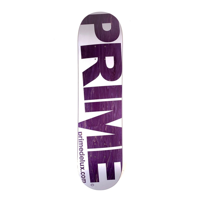 Prime Delux – 7.5″ – O.G Invert Deck – White / Purple