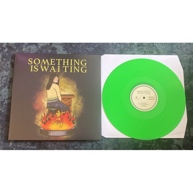 Something Is Waiting  Absolutely Gatefold Sleeve Green Color Vinyl LP Record