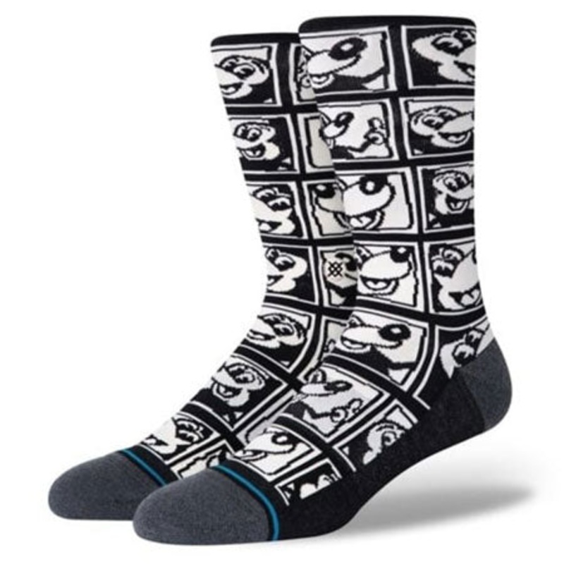 Stance 1985 Haring Crew Socks Black Large