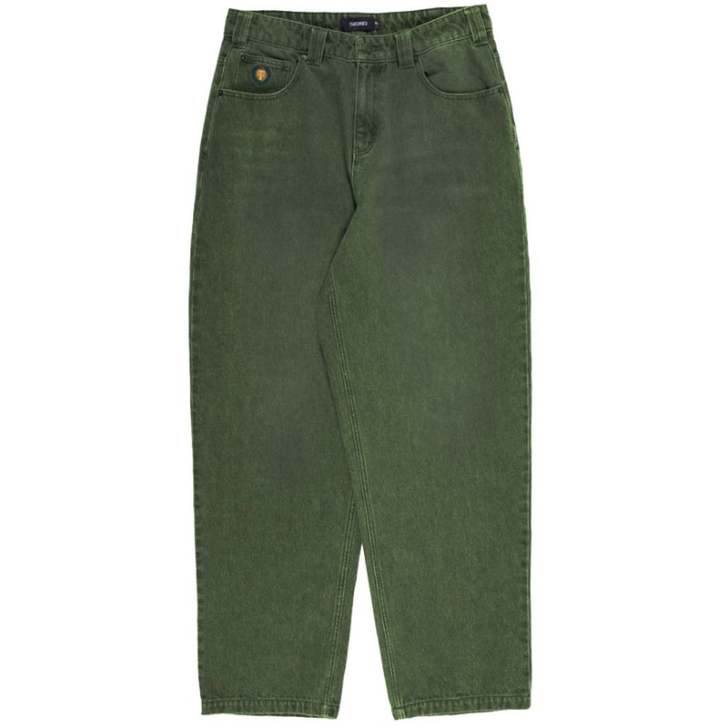 Theories Plaza Jeans Washed Army Green 28