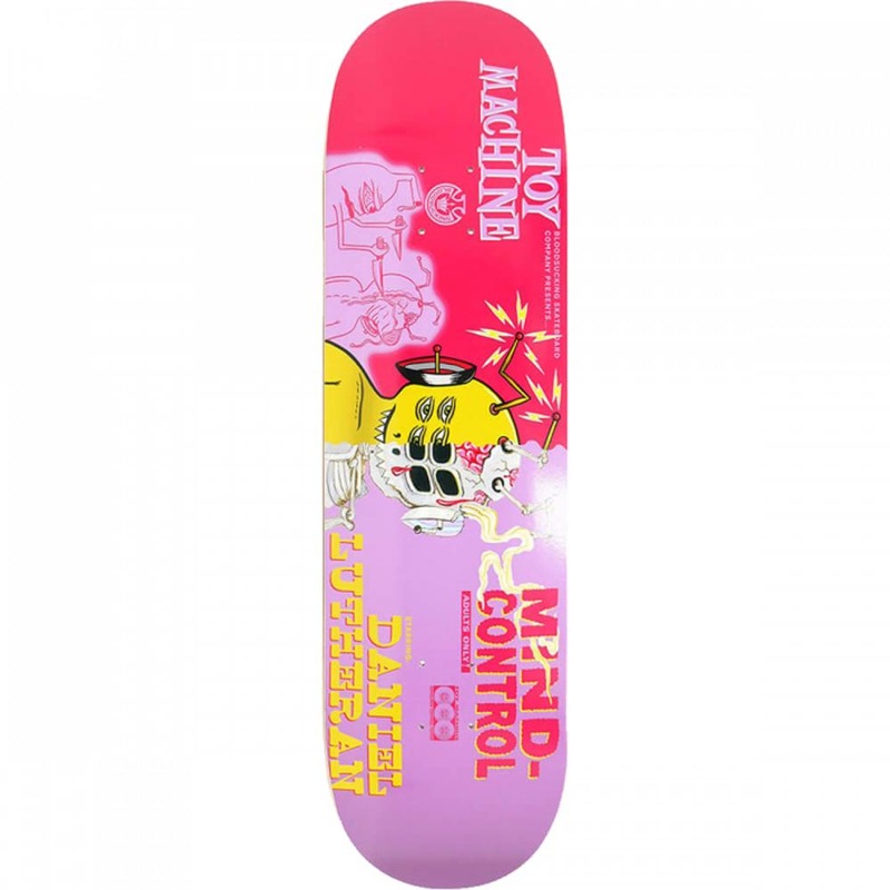 Toy Machine Lutheran Mind Control 8.25″ Skateboard Deck