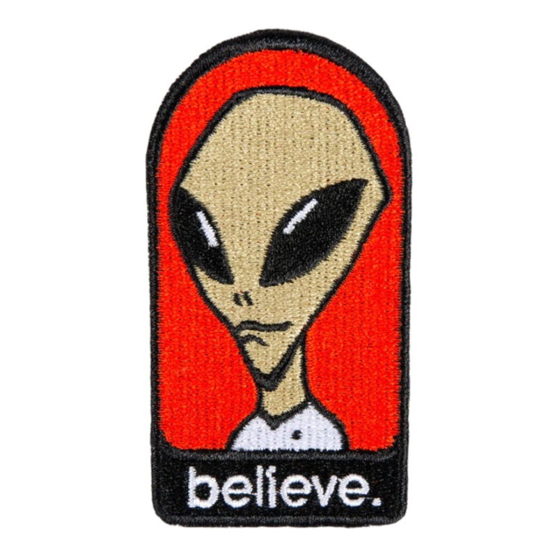 ALIEN WORKSHOP Believe Patch Red Oas