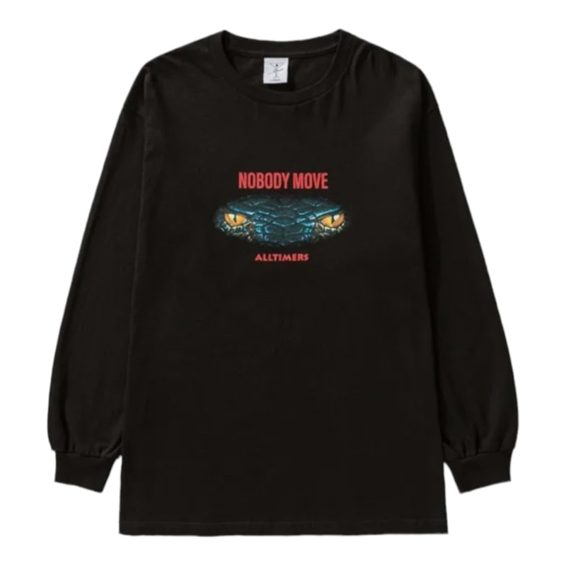 Alltimers Nobody Move Long Sleeve T-Shirt – Black S