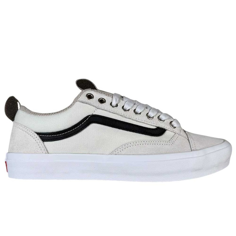 Antique White Black Skate Old Skool 36+ Vans Suede Shoes 7