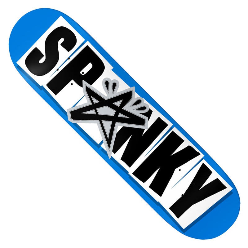 Baker Kevin Spanky Long Terror Squad Deck Blue 8.25 x 31.875 WB:14.25