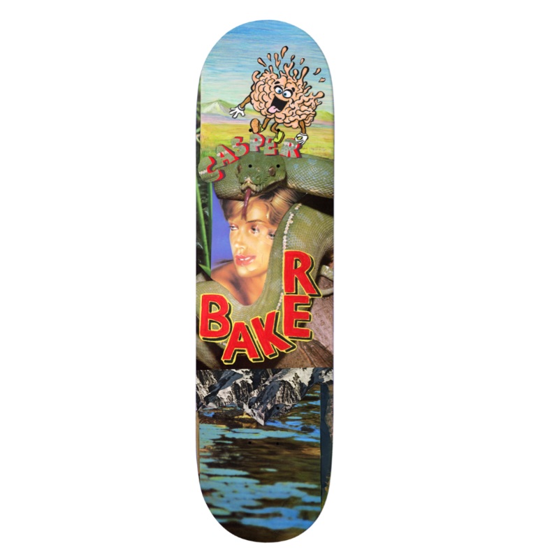 Baker Skateboards “Casper Brooker- Shrapnel” 8.0″ Deck