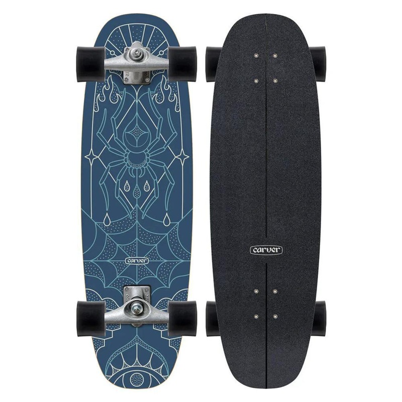 Carver Blue Widow 33 Surfskate Cruiser – CX Raw V4