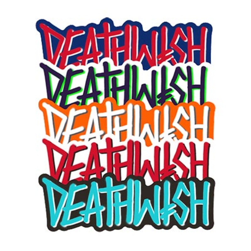 Deathwish Sticker Assorted 6″
