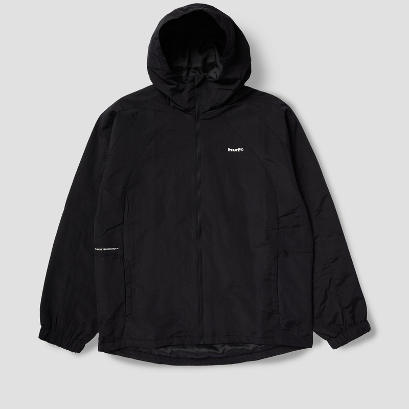 HUF Set Shell Jacket Blackout Small