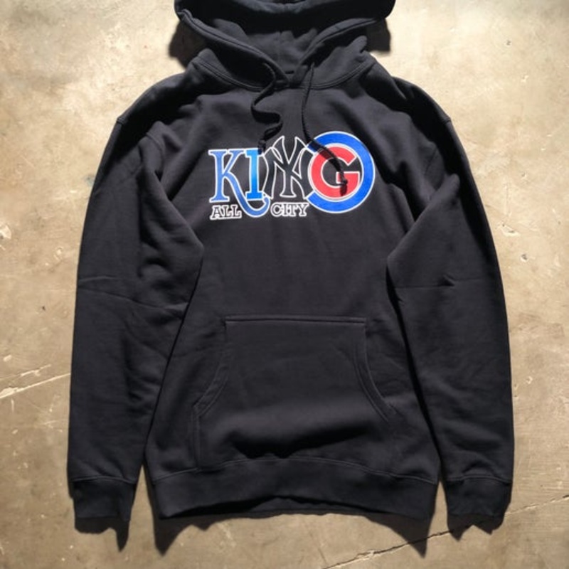 King Skateboards – All City Hoodie – Navy Small