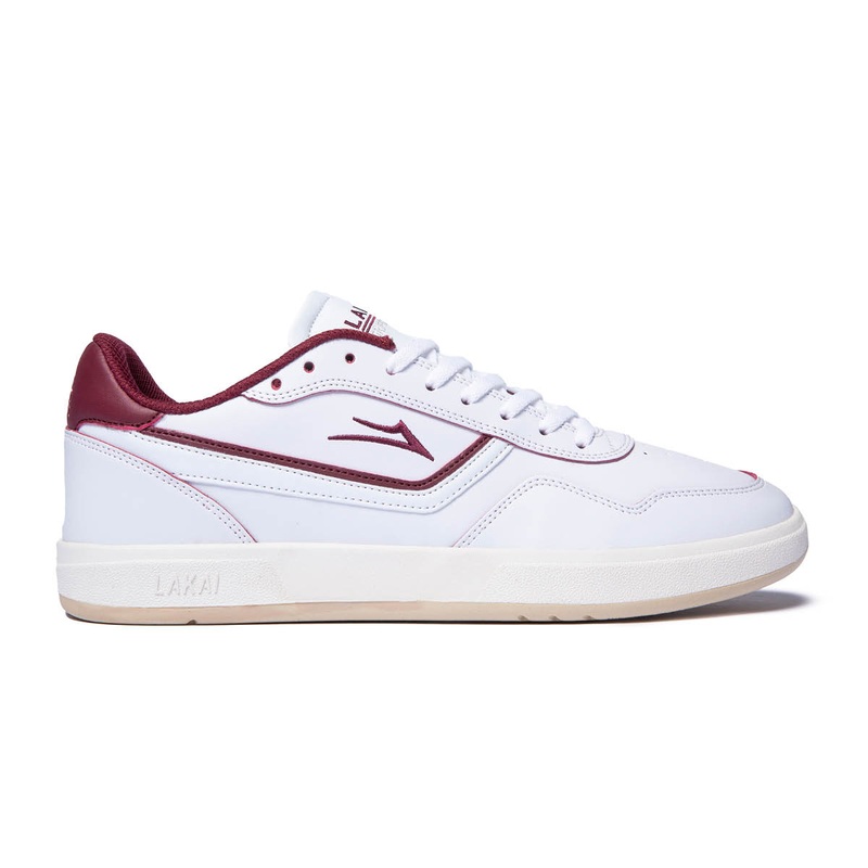 Lakai Griffin Gass Terrace Shoes White/ Navy Suede 9