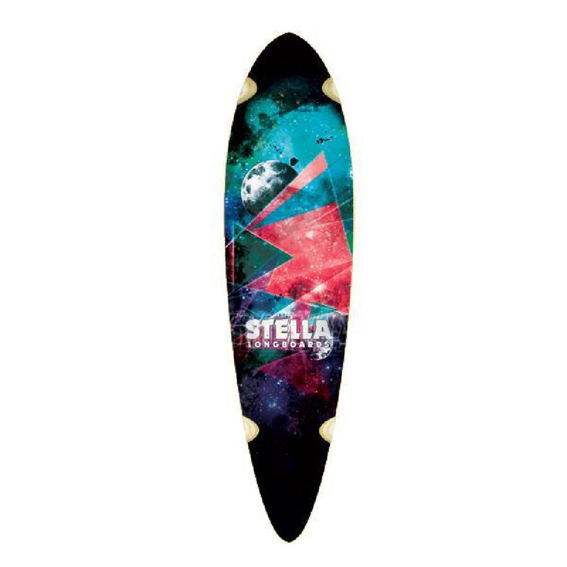 Longboard Blunt Nose Outer Limits 38″ Stella Skateboard – Deck
