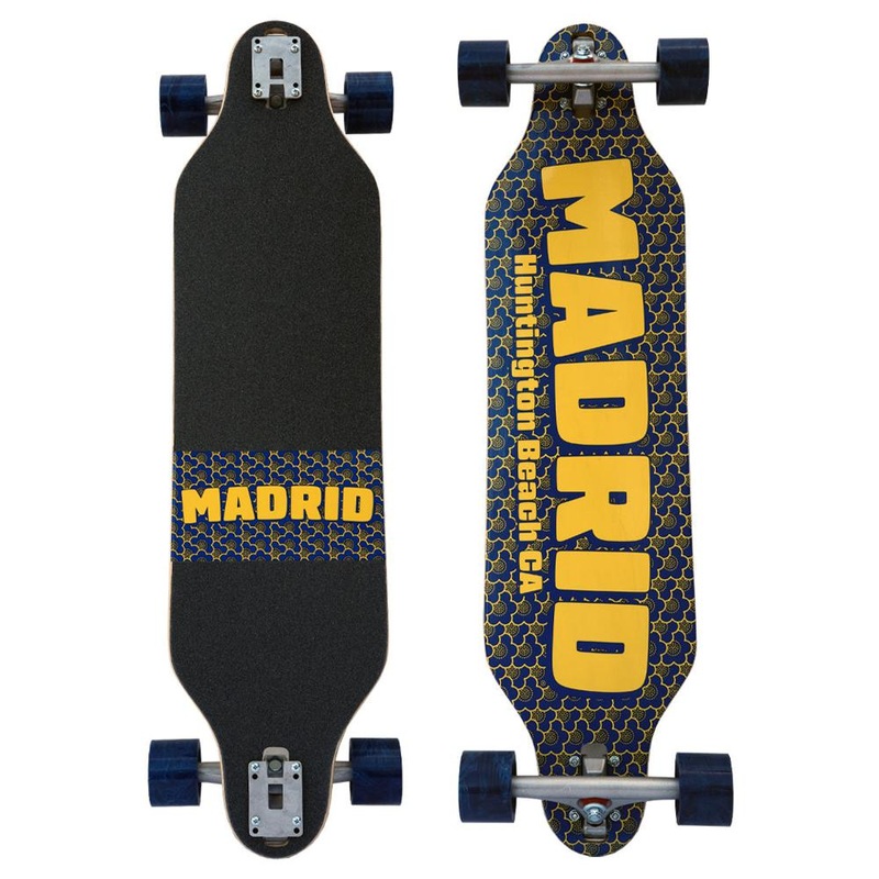 Madrid Weezer Sakura 36″ Top Mount | Drop Through Longboard Top Mount Complete