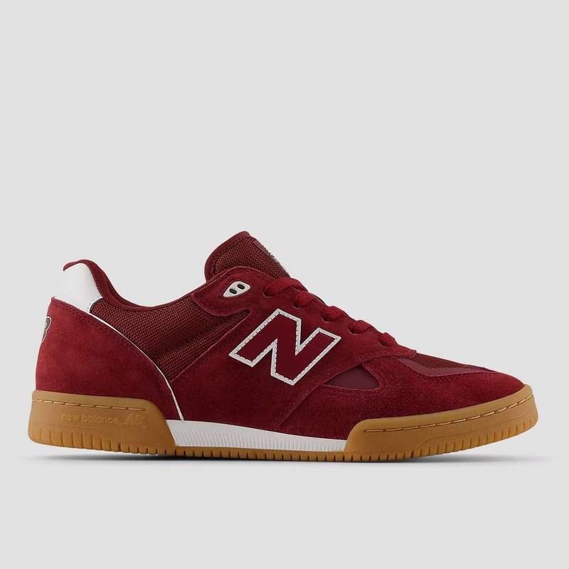 New Balance Numeric Tom Knox 600 Burgundy / Gum UK8