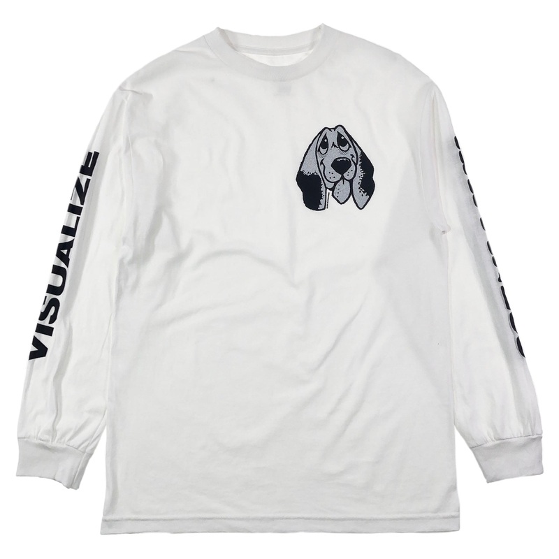 Quasi Happiness Long Sleeve T Shirt – White S