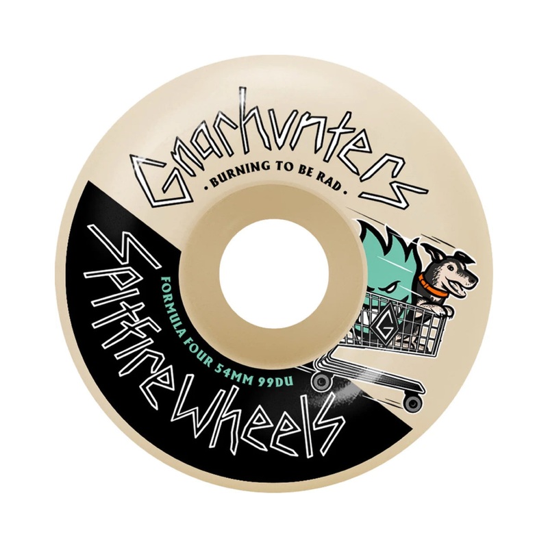 Spitfire Formula Four Classic Gnahunters 54mm 99a Skateboard Wheels 54mm Duro 99a Classic