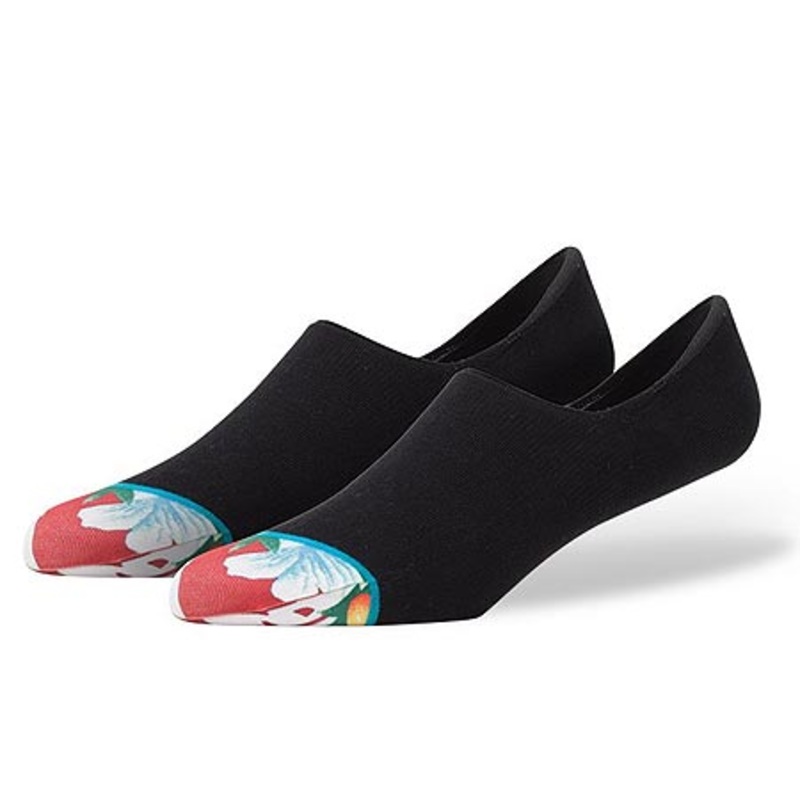 Stance Maldive No Show Socks Black Large