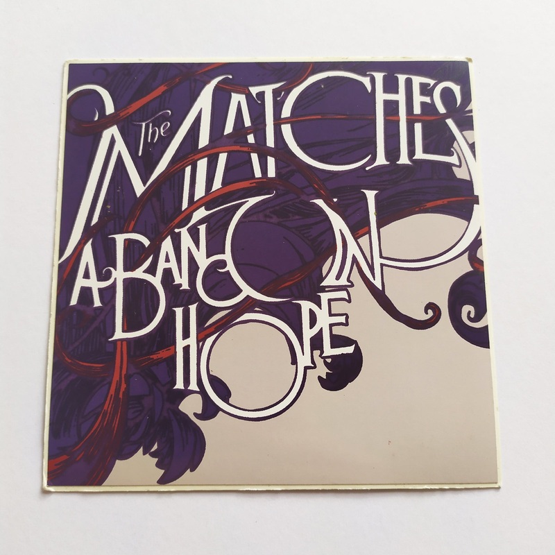 The Matches – A Band In Hope Music Sticker