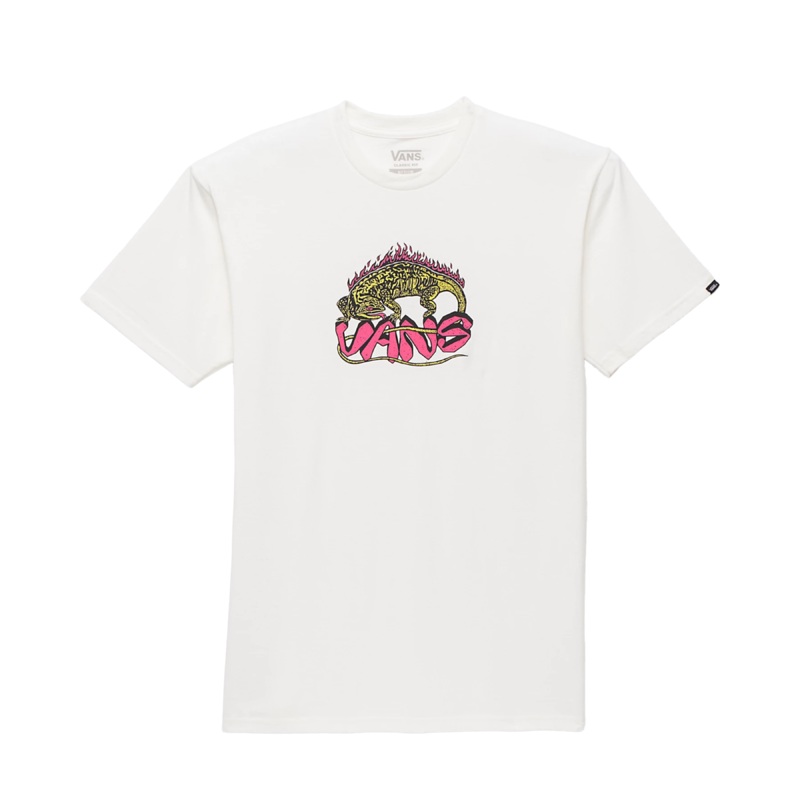 Vans Fiery Friend Tee – ( Marshmallow ) Small